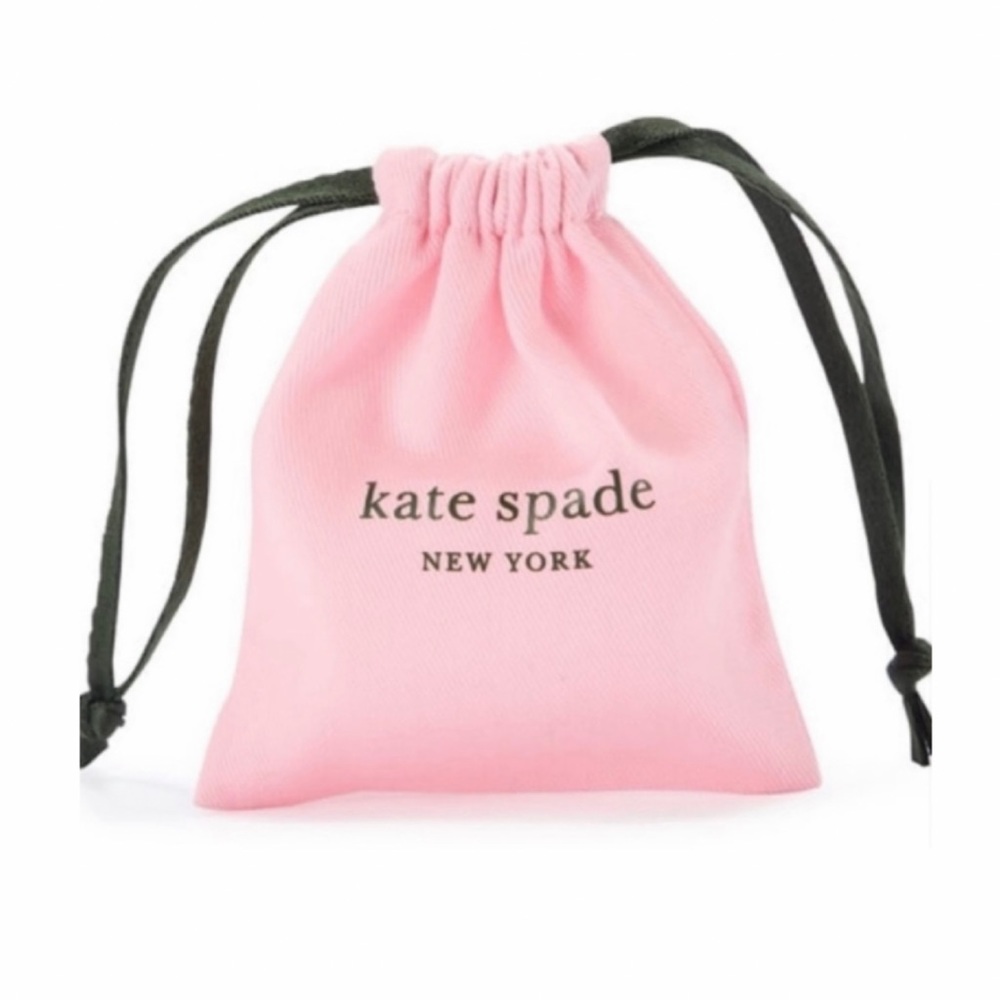 Kate Spade Candy Drops Enamel Huggie Hoop Earrings in magenta pink - Picture 7 of 11